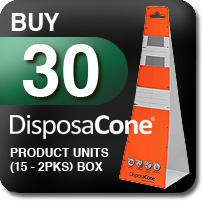 DisposaCone 30 Units
