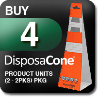 DisposaCone 4 Units