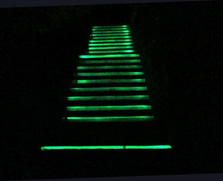 SkidGuard LumaLine Liquid Plastic Kit (not paint!) Glows in the dark! - Image 3