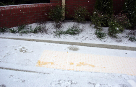 Vanguard Detectable Warnings in the Snow