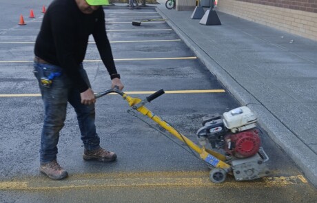 Remove any materials that may impede adhesion